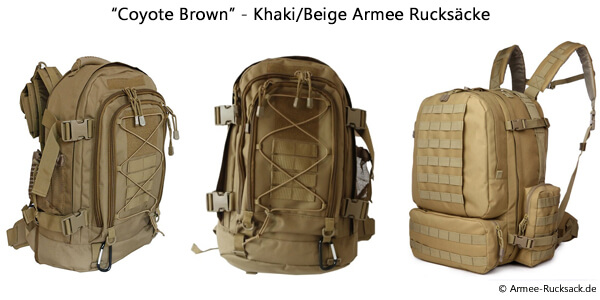 Coyote Beige Rucksack