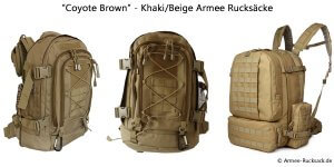 Coyote Beige Rucksack